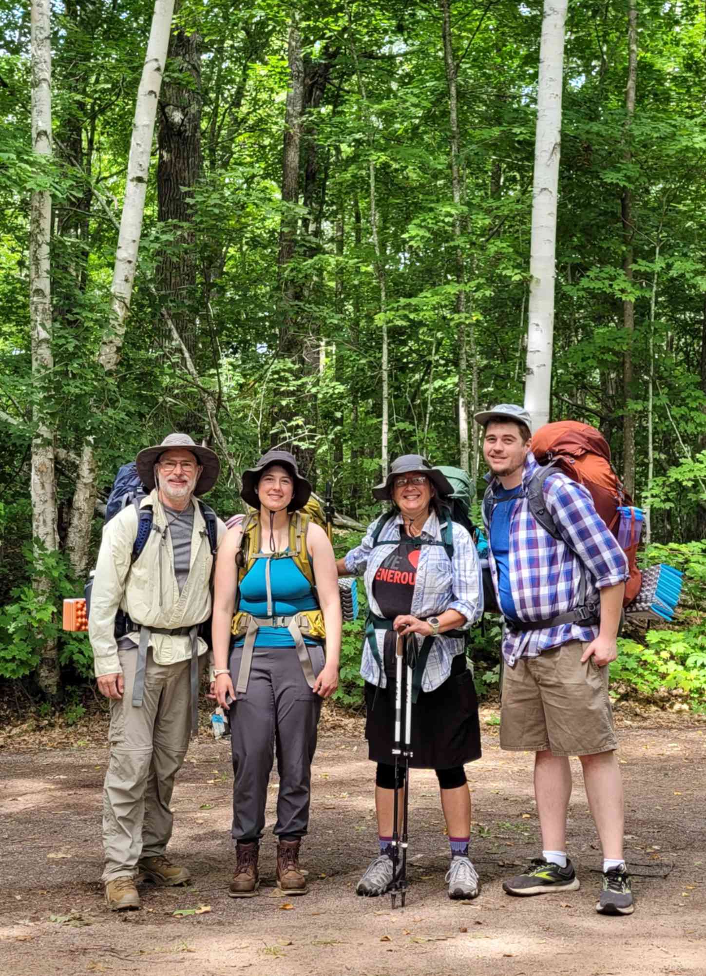 Starting at the trailhead