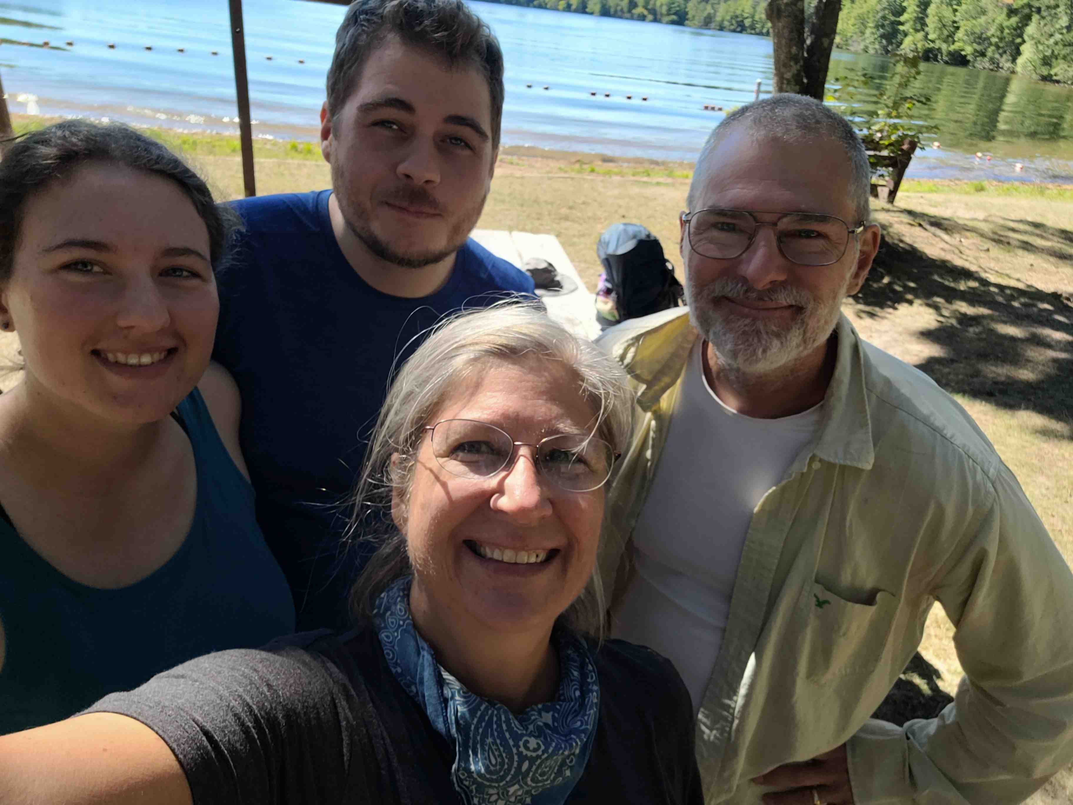 The beach at Lake Owen Picnic Grounds