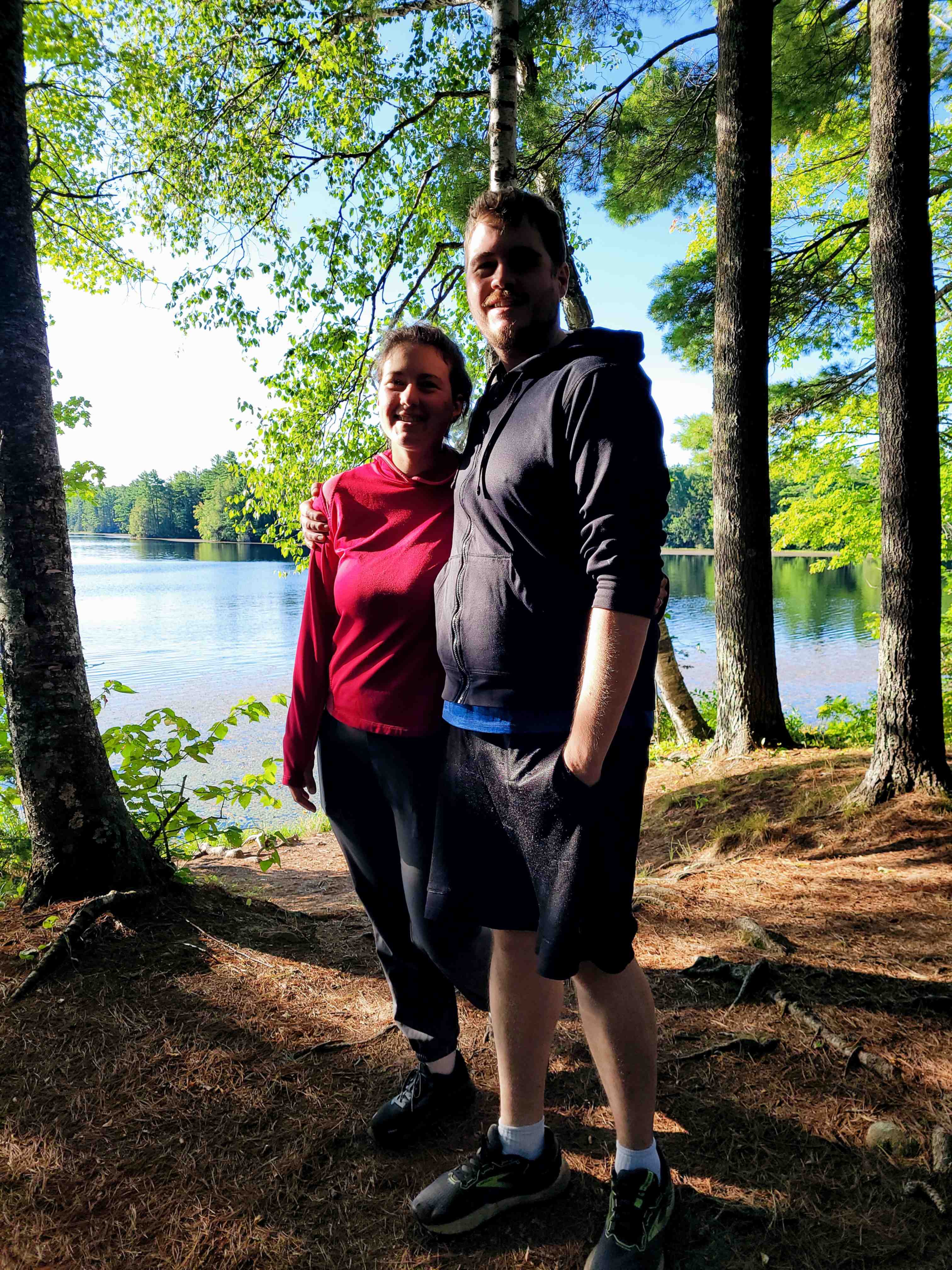 Audrey and Paul at Perch Lake