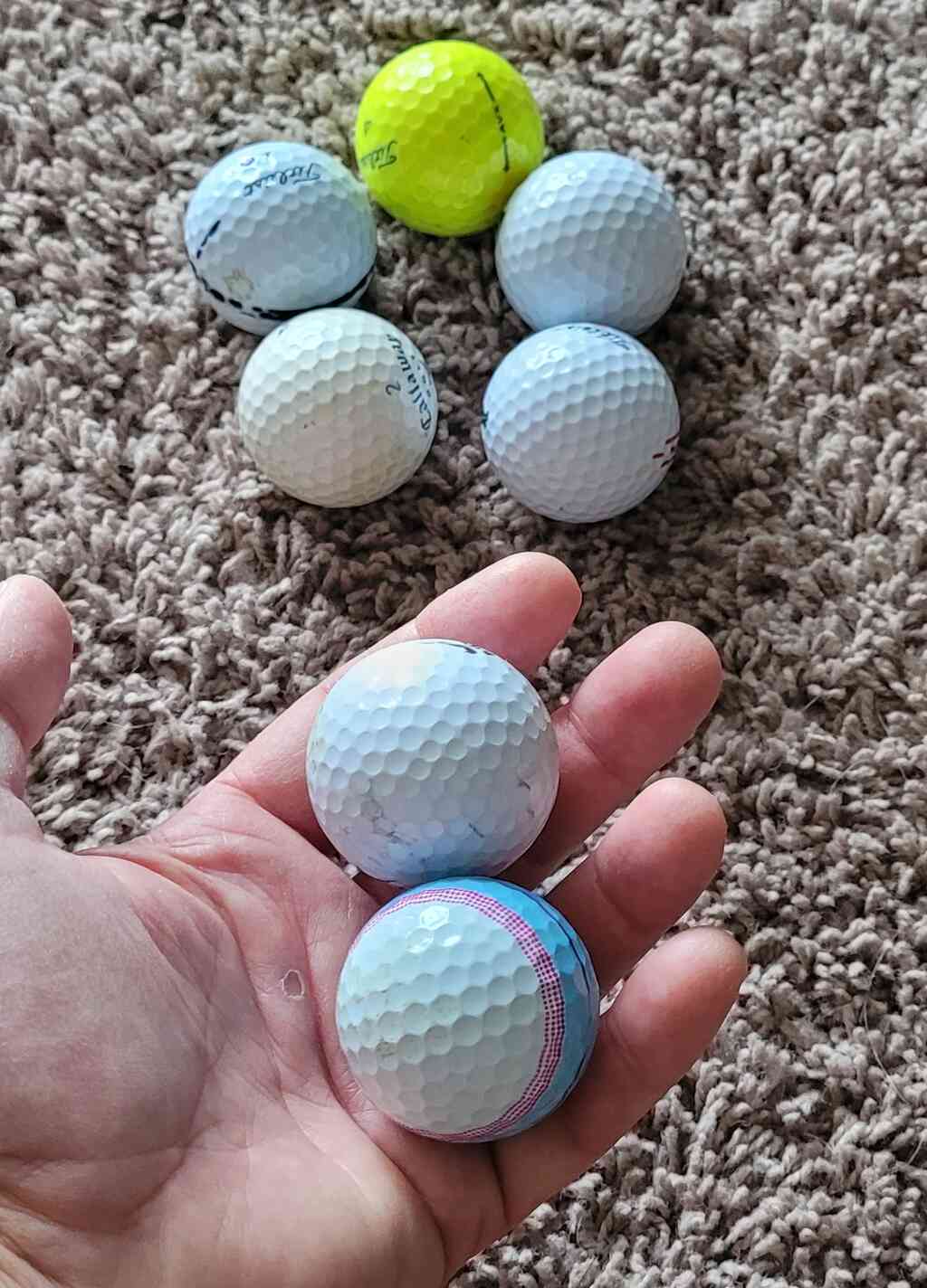 golf ball forage