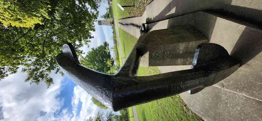 Confederate boat anchor